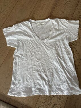 The Great.  Scoop neck white tee